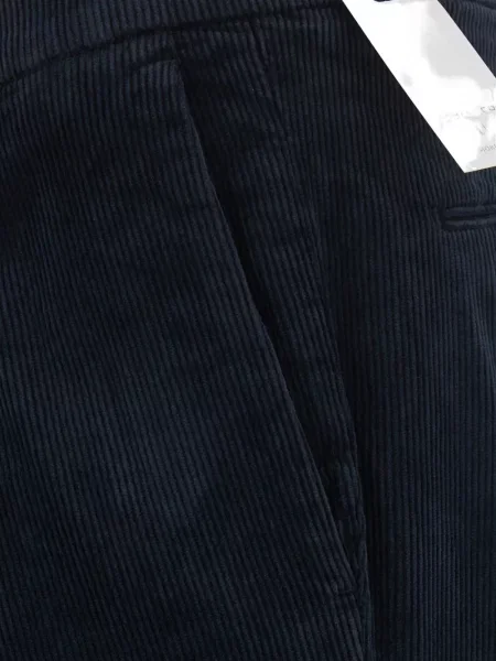 Pantaloni Michael Coal de catifea cord albastru
