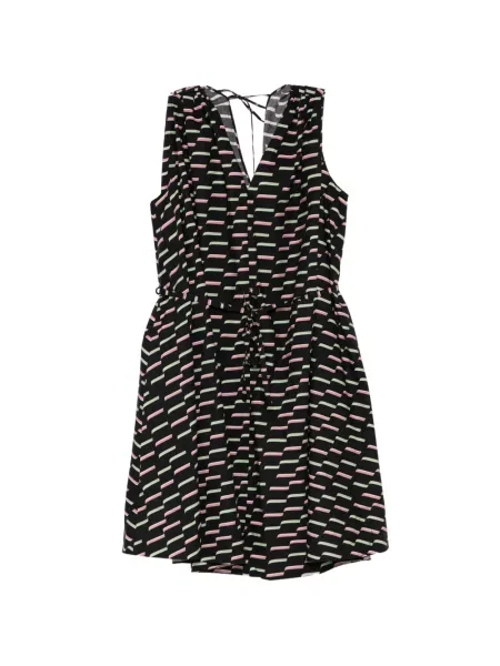 Rochie Jnby cu imagine în linie A negru