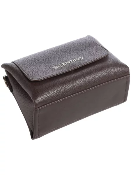 Crossbody kabelka Valentino Bags z ekologickej kože hnedá