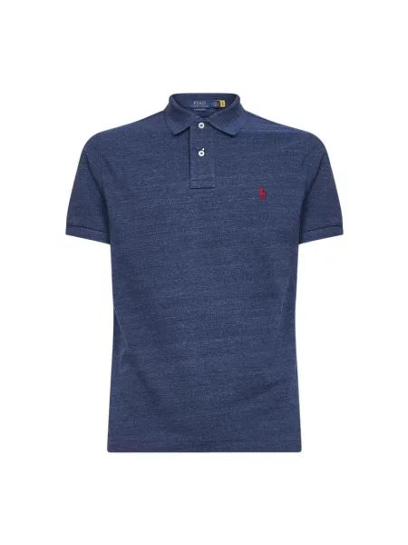 Polo Ralph Lauren polo granatowy melanżowy niebieska