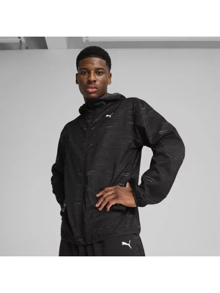 Kurtka TAD ESSENTIALS AOP PUMA Black czarna