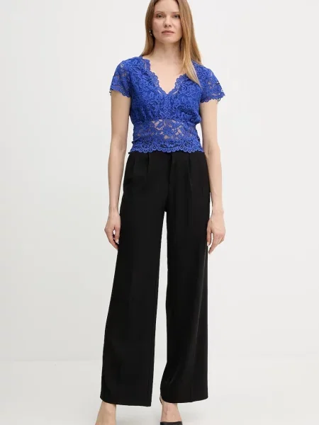 Блузка Morgan DANSA однотонна DANSA фіолетовий