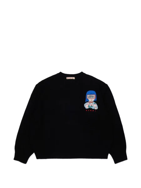 Sweter dziecięcy Marni czarny