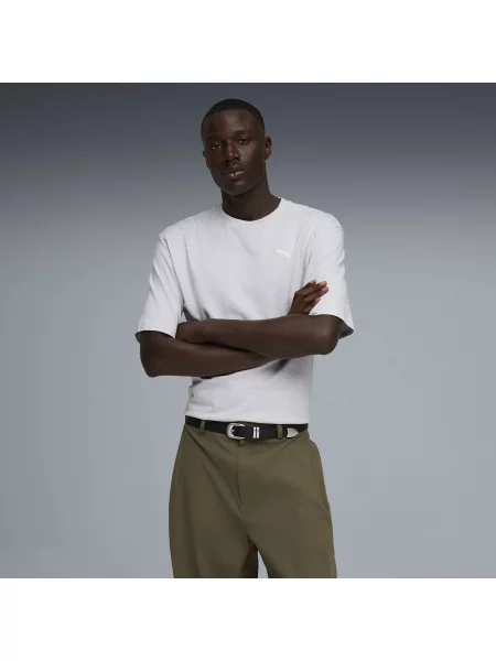 PUMA koszulka o pudełkowym kroju WARDROBE ESS Odzież S biały