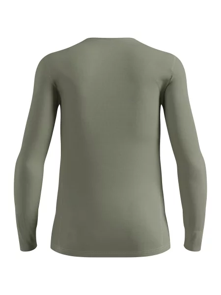 Bielizna termoaktywna z długim rękawem Odlo BL TOP crew neck l/s ACTIVE WARM szara