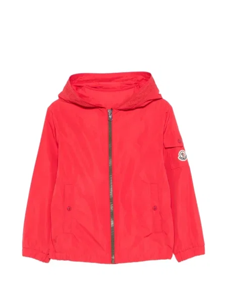 Kurtka dziecięca Moncler Enfant czerwona