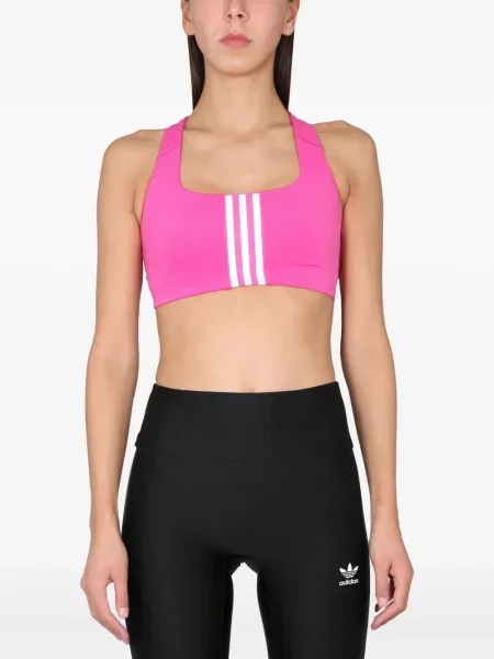 Sneakerși Adidas cu dungi roz
