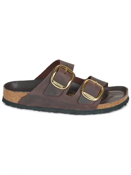 Pantofi Birkenstock cu cataramă maro