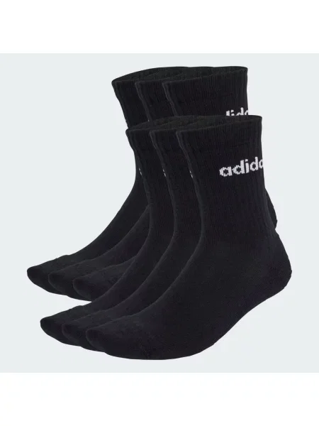 Skarpety Linear Crew Socks Cushioned 6 Pair Pack białe