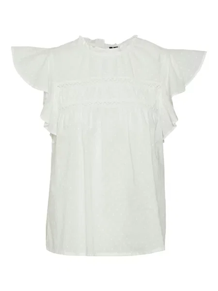 VERO MODA Bluză VMTRINE' alb