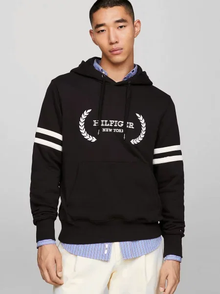 Толстовка Tommy Hilfiger чорна