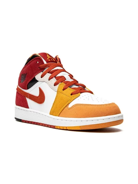 Sneakersy dziecięce Jordan Air Jordan 1 pomarańczowe