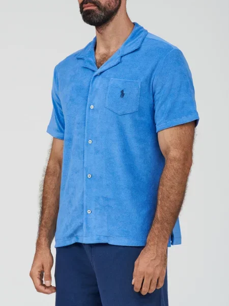 Рубашка Polo Ralph Lauren голубая