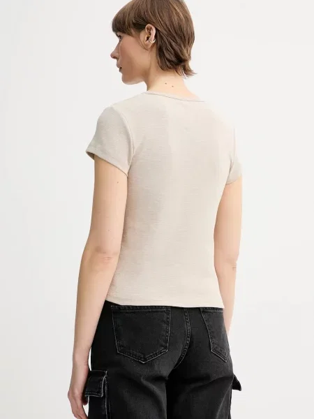 Футболка G-star Raw бежевая