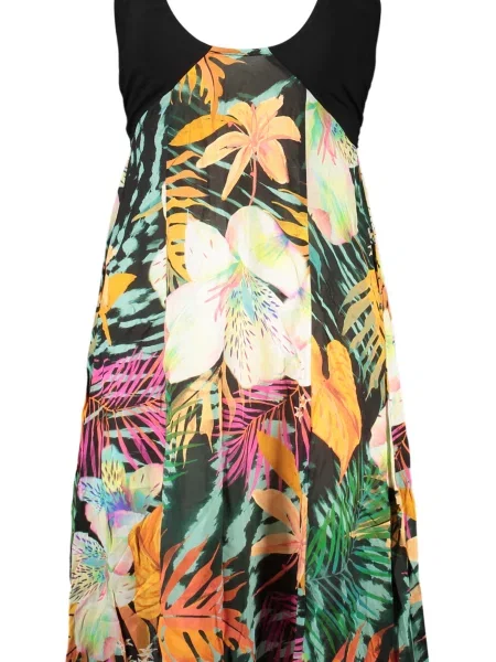 Desigual Rochie de vară Daikiri Cord Colorat negru