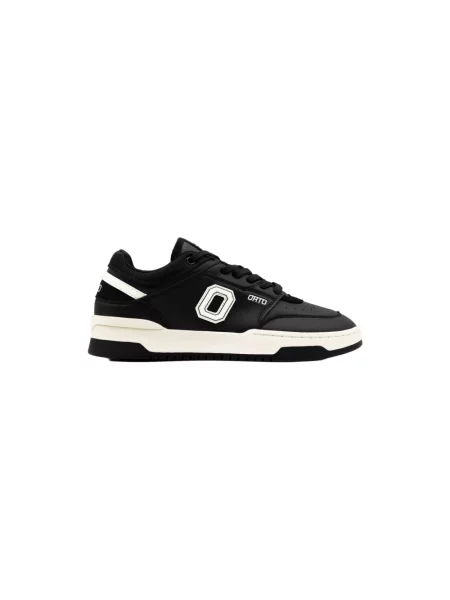 Sneakersy Orto skórzane czarne