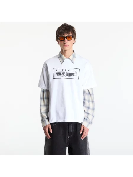 Tricou NEIGHBORHOOD Nh . Tee White L alb