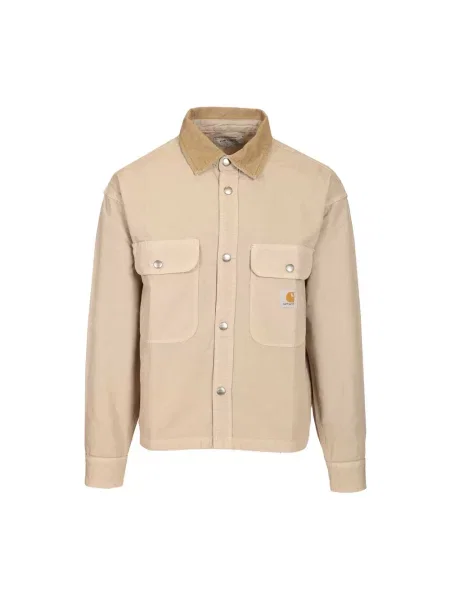 Kurtka koszulowa Carhartt Wip beżowa