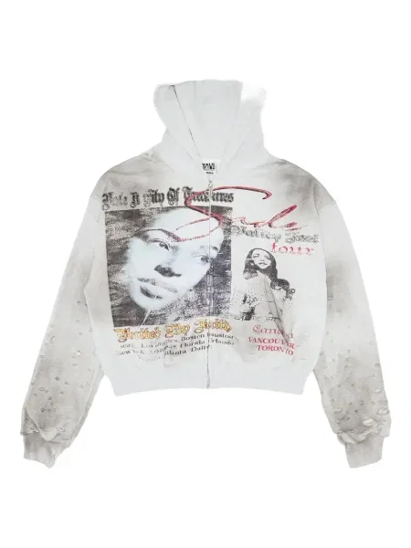 Hanorac cu glugă Vale gri