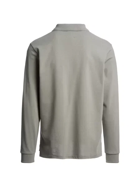 Lung tricou polo Parajumpers gri