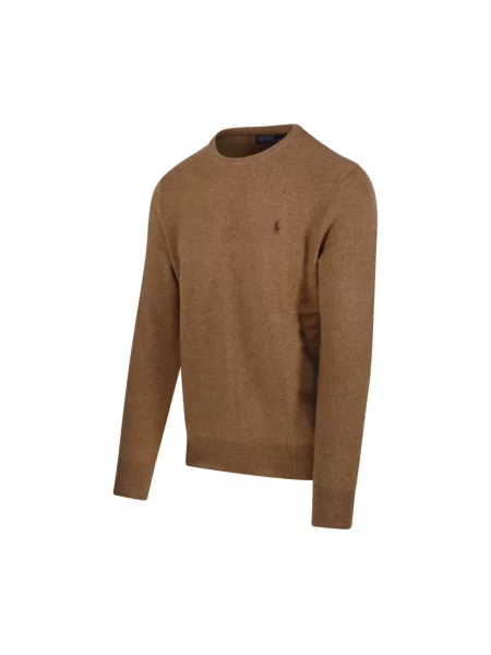 Polo Ralph Lauren Sweter Beżowy brązowy