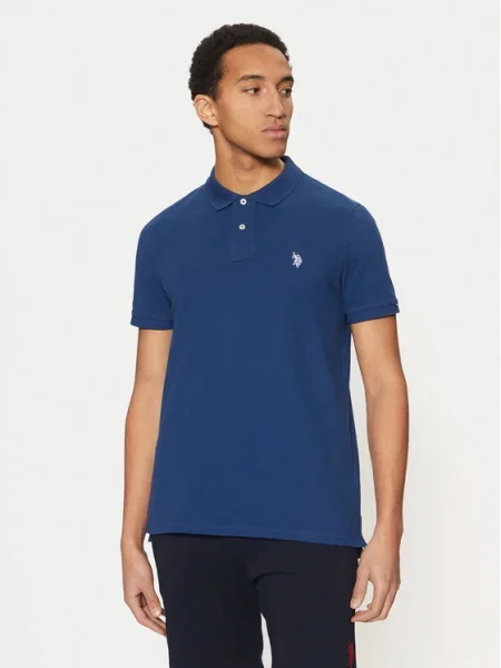 U.S. Polo Assn. Pólóing Regular Fit sötétkék