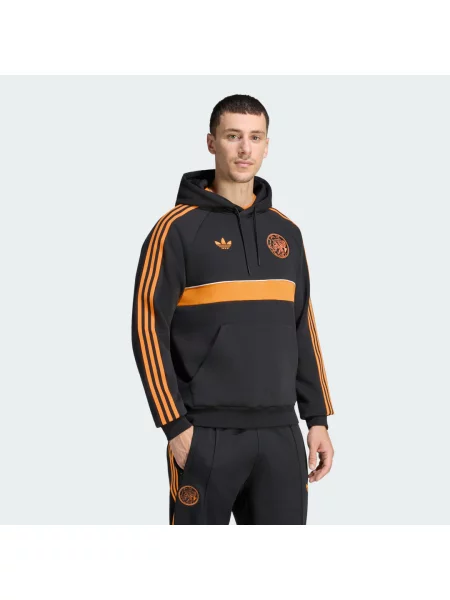 Mikina s kapucí Ajax Amsterdam Originals černá