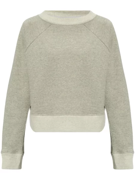 Haftowana bluza Victoria Beckham szara