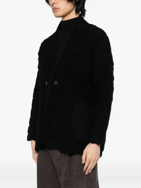 Cardigan Devoa tricotate negru