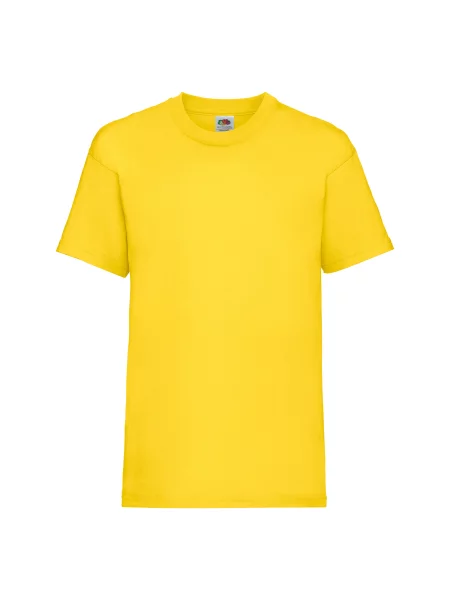 Tricou copii Fruit Of The Loom galben