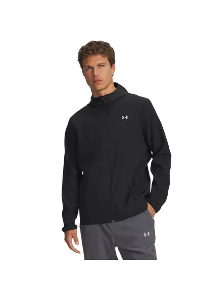 Sweatshirt Under Armour Velociti Pro Storm Jacket Black L negru