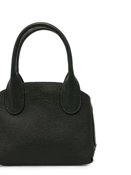 Geantă shopper Silvian Heach din piele verde