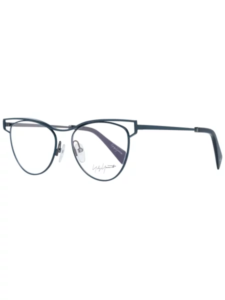 Lniane okulary przeciwsłoneczne Yohji Yamamoto niebieskie