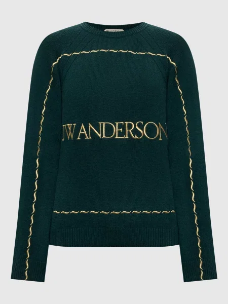 Свитер Jw Anderson зеленый