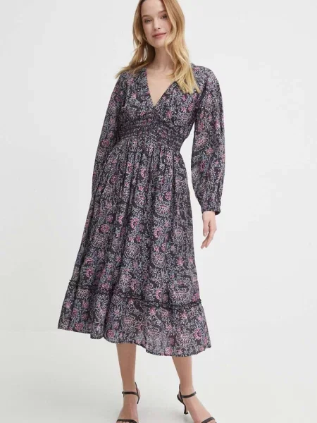 Šaty Pepe Jeans DIVINIA sivá