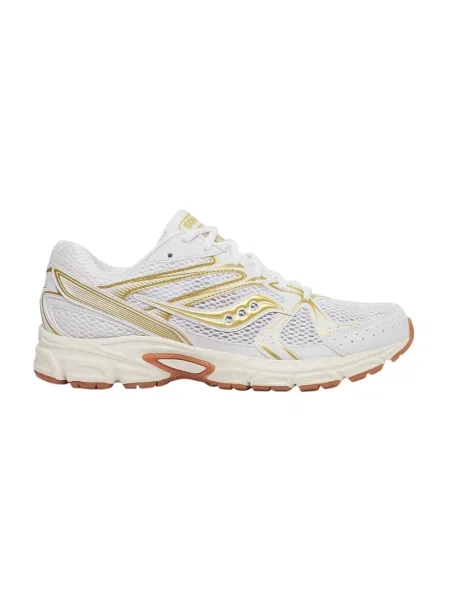 Lniane buty do biegania Saucony białe