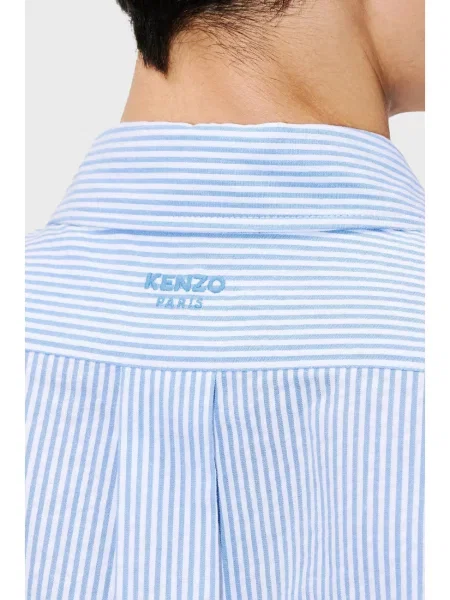 Рубашка Kenzo голубая
