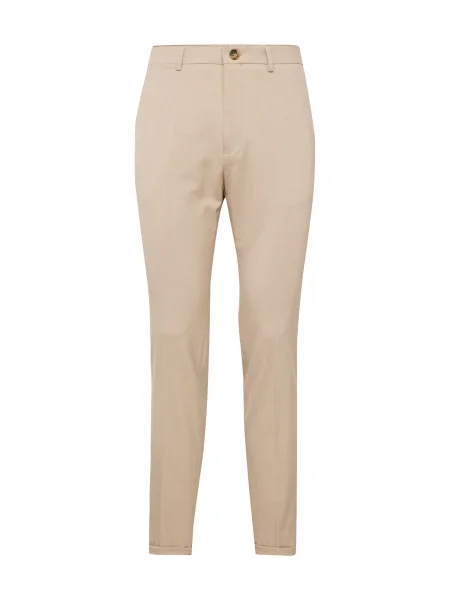 Matinique Kalhoty s puky Liam tmavě béžová