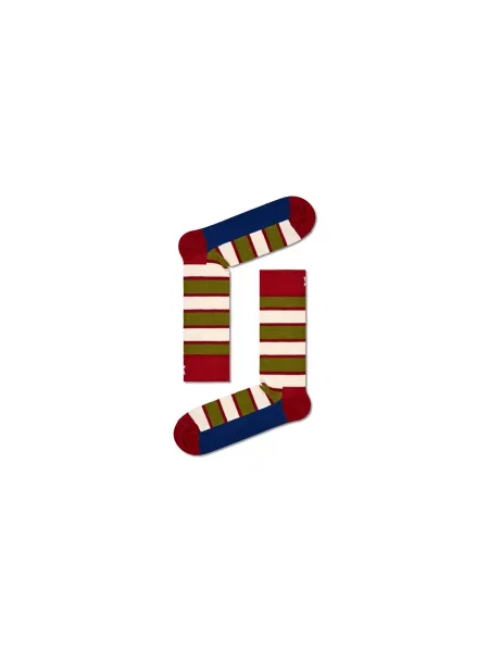 Happy Socks Stripe Sock Multicolor Unisex Skarpetki Happy Socks Wielobarwny Size: niebieskie