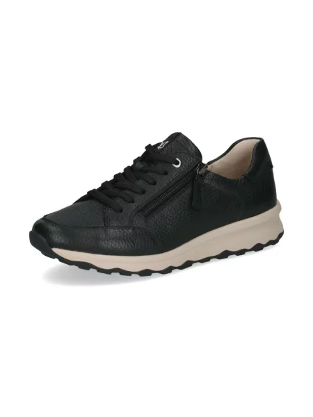 Sneakersy Caprice skórzane czarne