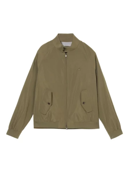 Bunda Brooks Brothers s výšivkou zelená