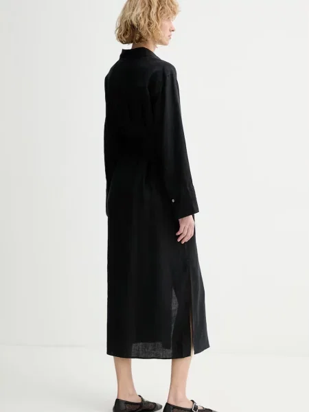 Marc O'Polo rochie din in negru