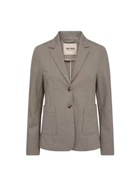 Marynarka Mos Mosh z twillu bez fiszbin beżowa