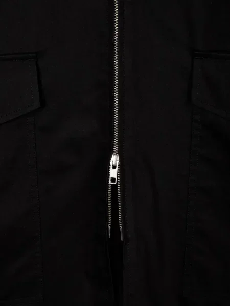 Palton Tomboy de catifea cord negru