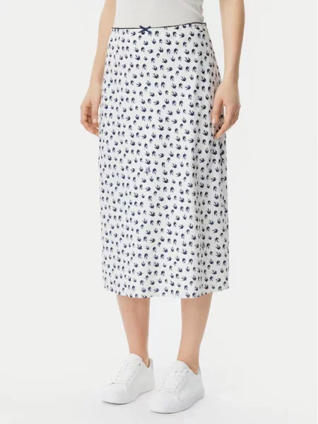 Tommy Jeans Midi sijonas Écru