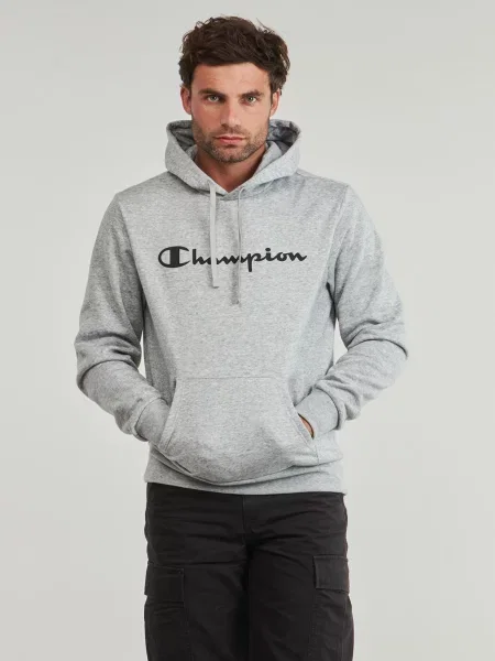 Champion Authentic Athletic Apparel Sweater majica siva melange crna