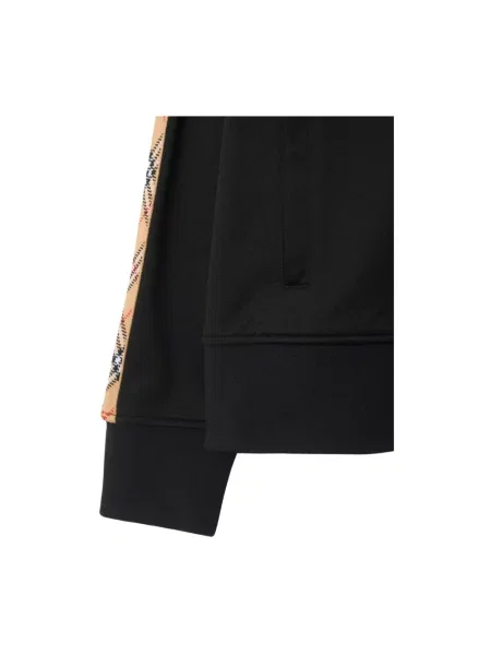 Bluza rozpinana Burberry w kratę czarna