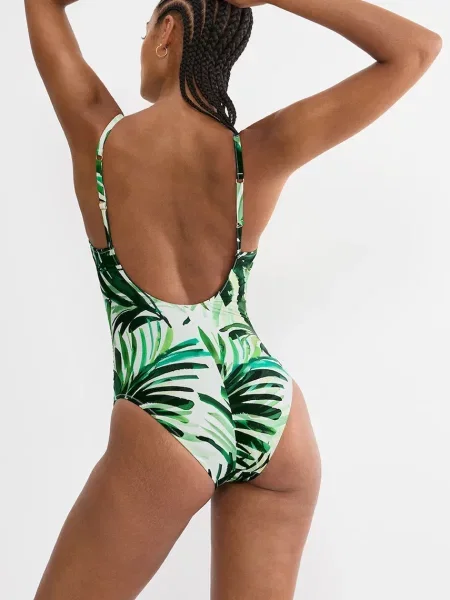 Triumph jednodielne plavky dámske Summer Palm zelená