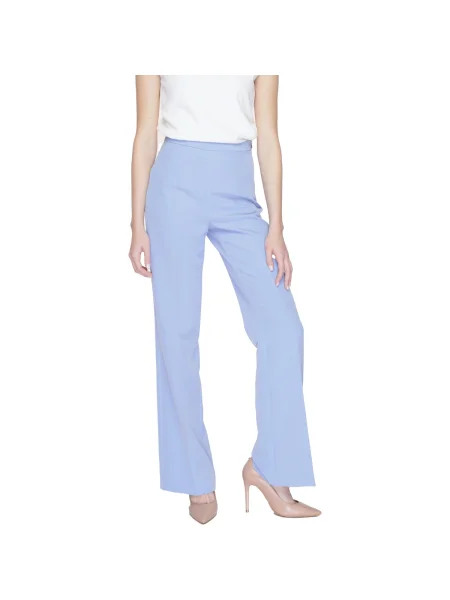 Pantaloni Silence alb