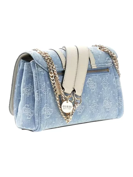 Torebka crossbody Guess niebieska